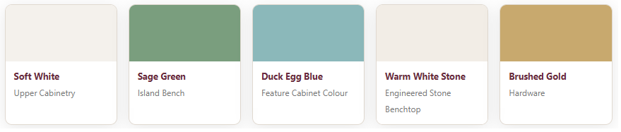 Modern French Provincial Palette