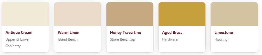 Classic French Provincial Palette